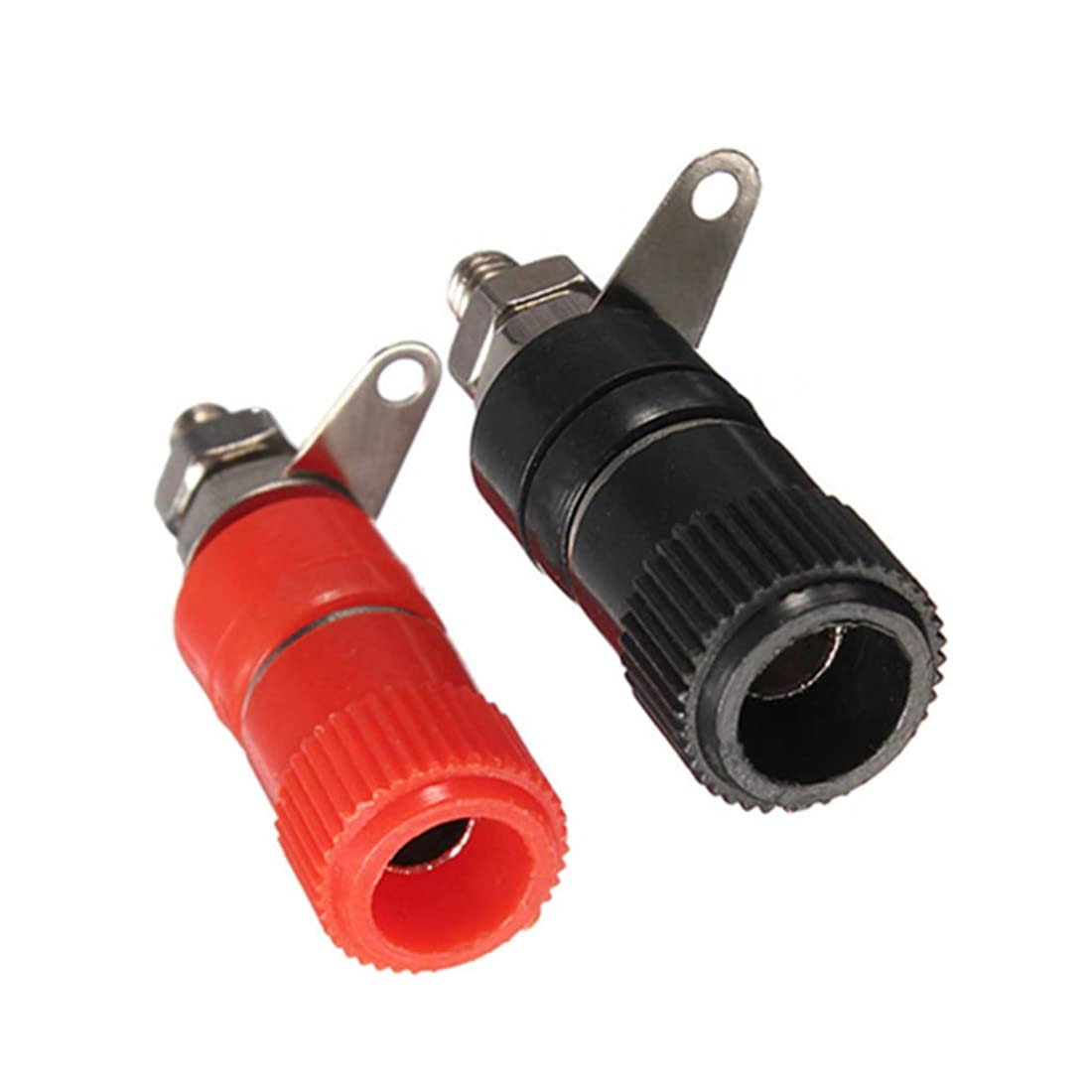 bnafes 4mm Banana Socket Kit Terminal Banana Binding Post Connector Jack Compatible for Arduino 10 Pairs