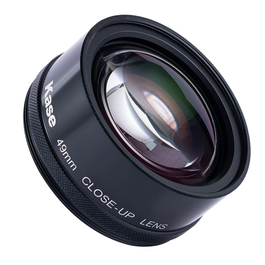 KASE MC Close up +2 Add On Macro Lens 49mm w 62mm & 67mm Step Down Adapters