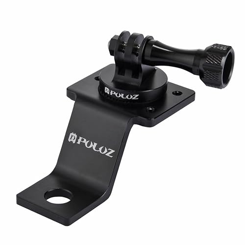 PULUZ Motorcycle Mirror/Pinch Bolt Mount Fixed Metal Bike Holder Mount for DJI Osmo Action/GoPro Hero 7 / Hero 6 / Hero 5 Hero 4 Session Xiaoyi MiJia