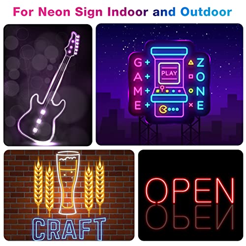 Neon Light Transformer Power Supply Rectifier Kit Walfront 7.5KV 30mA 110V Black Neon Transformer Power Electronic Neon Light Signs Bar Lights