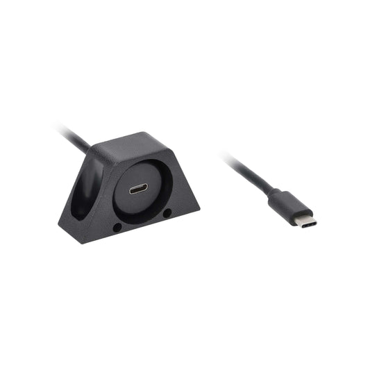InstallBay by Metra 1-Meter Flush Mount USB 4.0 Type-C Extension Cable, Black