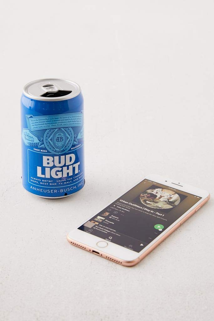Bud Light Bluetooth Can Speaker Portable Wireless Audio Stereo Speaker Official Travel Music Player Outdoor Universal Music Box for All Devices
