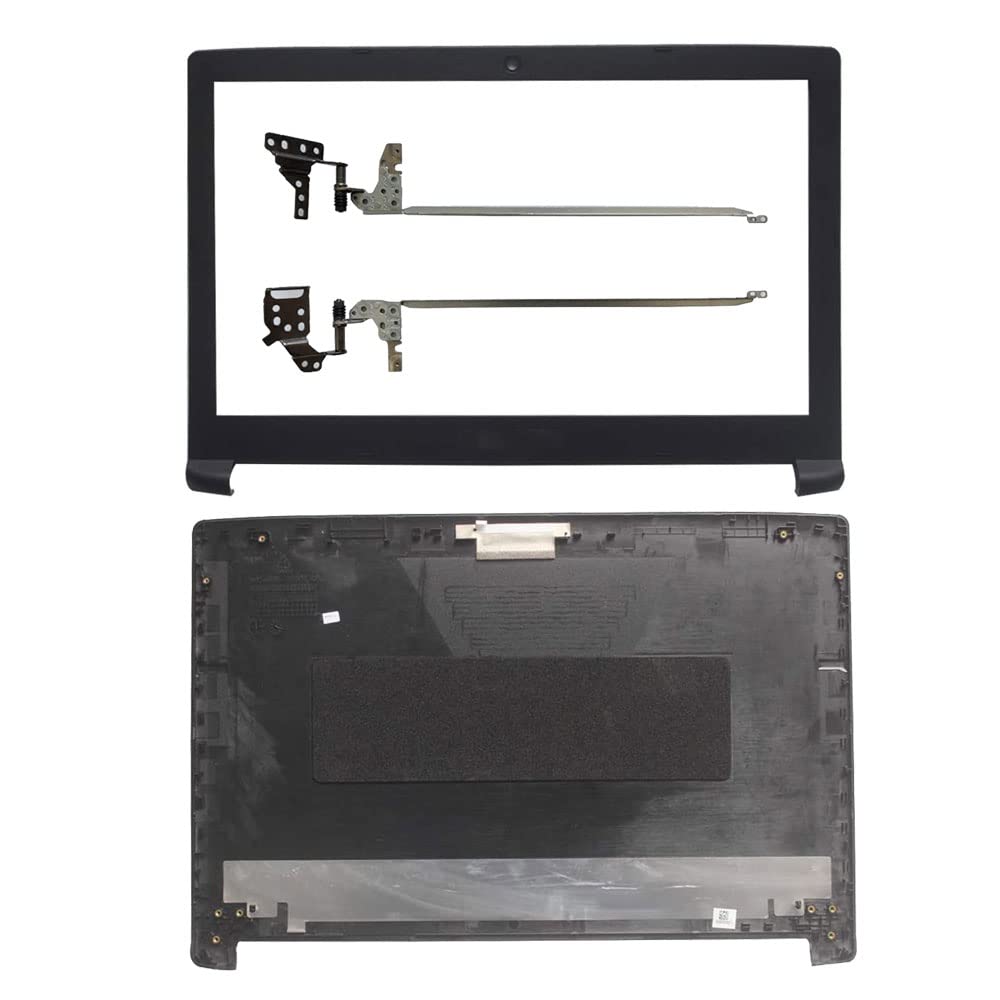 Laptop Replacement Parts Compatible for Acer Aspire A315-53 A315-53G A315-33 A515-41G N17C4 (LCD Top Back and Front Bezel and Screen Hinges)