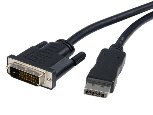 Axiom DisplayPort Male to Dual Link DVI-D Male Adapter Cable 6ft