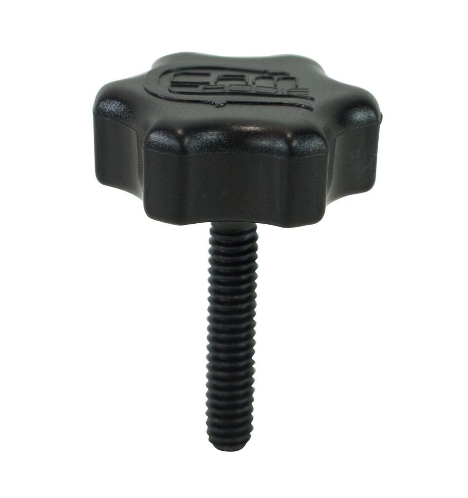 Cam Caddie Scorpion/EX Mounting Knob Accessory Screw with Standard ¼” - 20 Threaded Post/Connector/Tripod Style (Black)