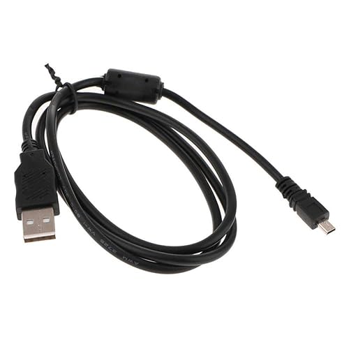 Blacell USB Cable for Nikon Coolpix B500 Digital Camera, and USB Computer Cord for Nikon Coolpix B500 Digital Camera, Gold Plated,W/Ferrite, 6 Feet or