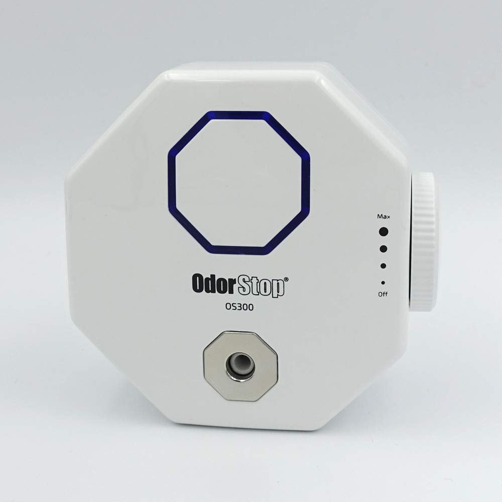 OdorStop OS300-2 Mini Ozone Generator Air Purifier Ionizer for Deodorizing and Purifying Small Areas, Pack of 2