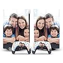 Custom Full Body PS5 Wrap Skin with Your Picture and Create Your Own Design,Custom Vinyl Skins Sticker for PS5 Disc Controller and Console