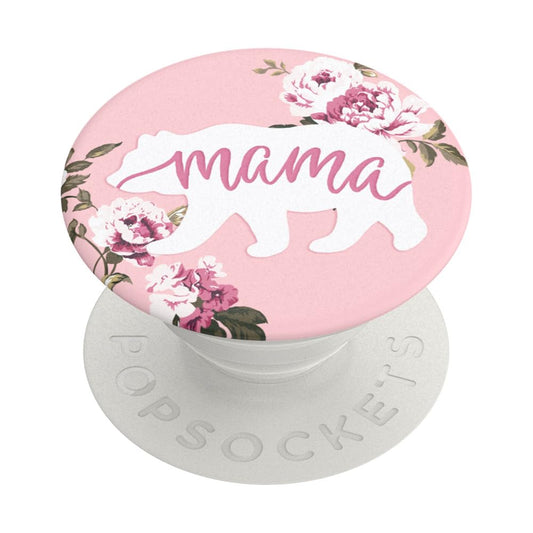 PopSockets Adhesive Phone Grip, Holder, Phone Stand, Nature - Mama Bear