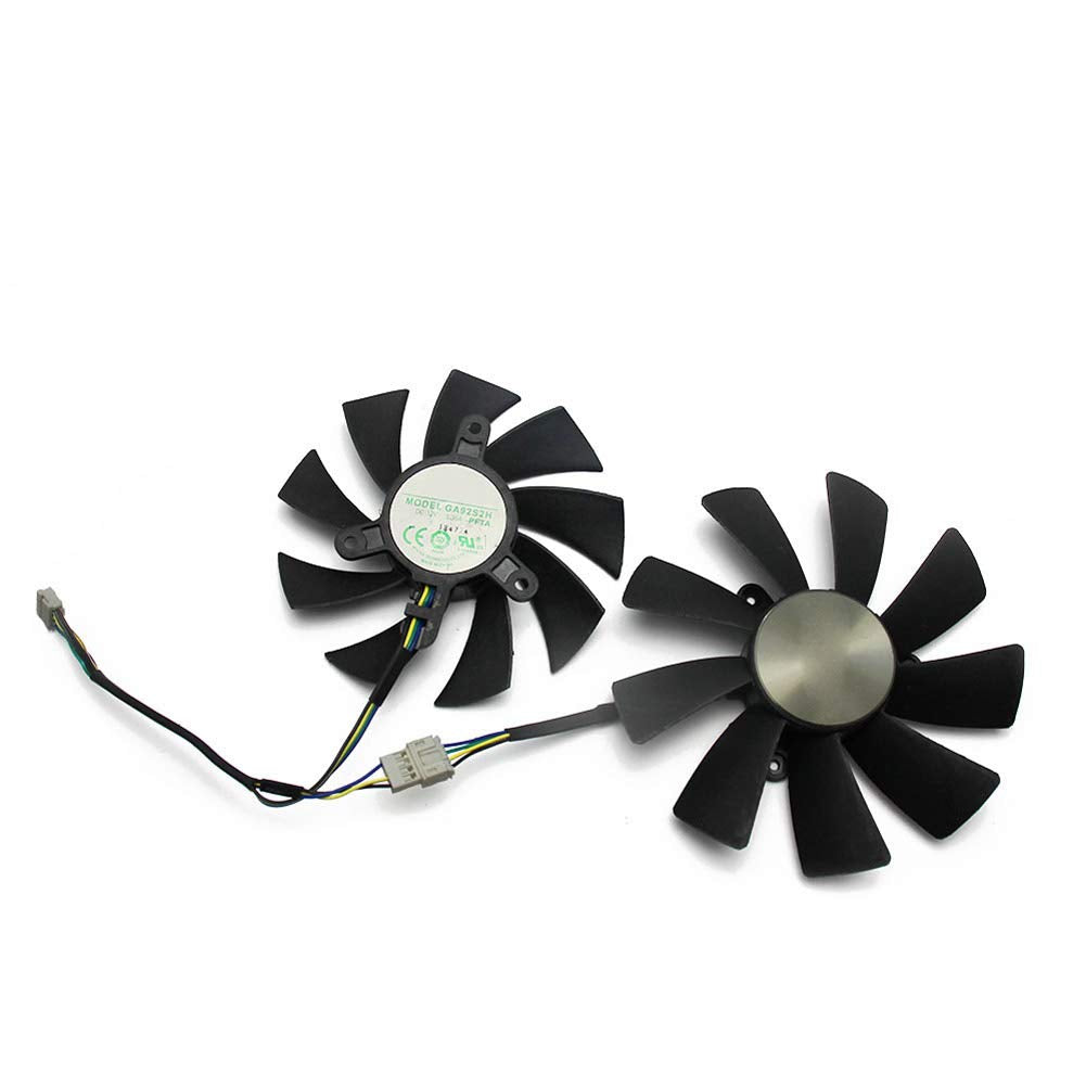 NNL 100MM GAA8S2H GAA8S2U GTX1070TI Mini 4PIN Cooler Fan for Zotac GeForce GTX 1080 GTX 1070 Ti Mini GTX 1060 AMP Edition Card Fan