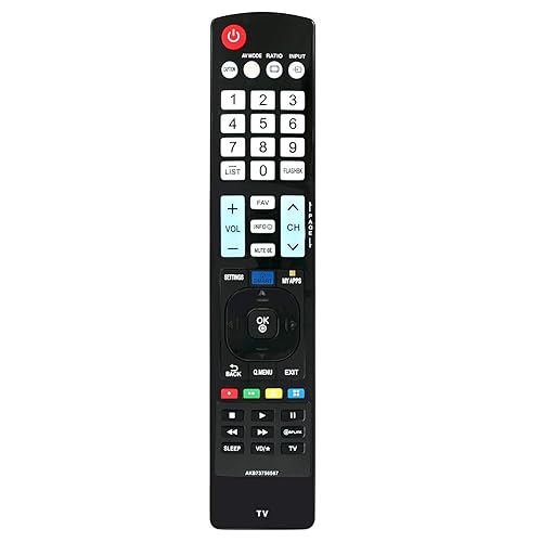 AKB73756567 Replace Remote fit for LG LED Smart TV 32LB5800 32LB580B 39LB5800 40UB8000 42LB5800 47LB5800 47LB6100 49UB8200 50LB6100 55LB5800 55LB6100