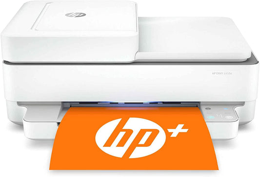 HP Envy 6458e All-in-One Wireless Color Inkjet Printer, Print Copy Scan - 10 ppm, 4800 x 1200 dpi, Auto 2-Sided Printing, 35-Sheet ADF, Dual-Band