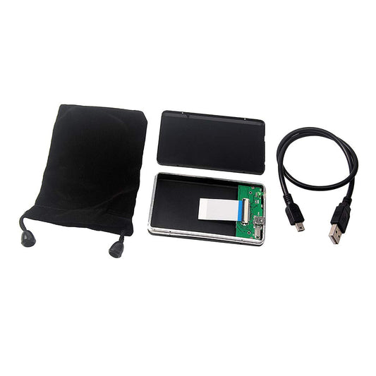 USB 2.0 to 1.8'' CE/ZIF Hard Drive Disk HDD Aluminum Enclosure External Case