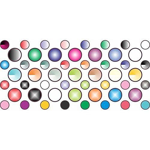 StickerTalk Pastel Camera Dots Webcam Covers, 0.25 in. Dia., 0.375 in. Dia