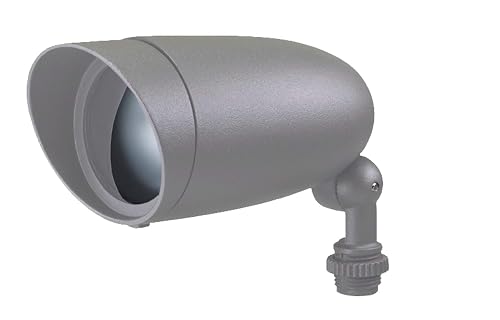 Nuvo Lighting 62/1202 Transitional One Light Landscape in Gray finish, 5.50 inches