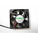6cm 6015 12V 1.0W KDE1206PHV2 2 Wire Projector Monitor Power Quiet Fan