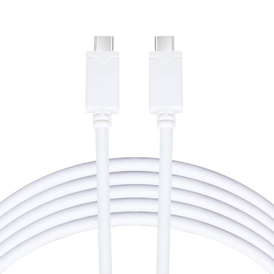 20ft USB C to USB C Cable - Extra Long USB Type C - Compatible with Samsung, iPad Pro, Android Devices, Camera Tethering and More (White)