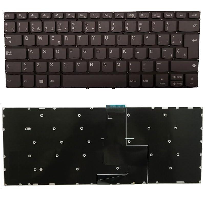 Replace Laptop Keyboard for Lenovo V330-14isk v330-14ikb v130-14ikb V130-14IGM V330-14ARR Spanish No Backlit