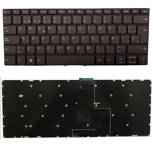 Replace Laptop Keyboard for Lenovo V330-14isk v330-14ikb v130-14ikb V130-14IGM V330-14ARR Spanish No Backlit