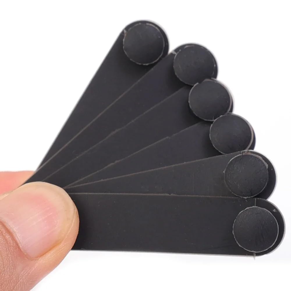 YehVeh 6 Pack Brake Line Ties Rubber Soft Bandage Strap Protector Wire Cable Cord Organizer for Motorcycle Bicycle Frame Protection Tubing Throttle