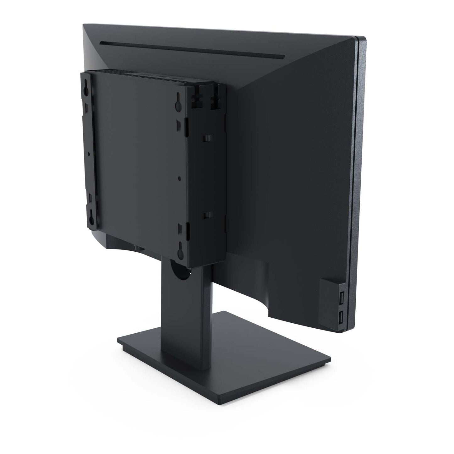 Proposed value: RackSolutions 100-A Wall Mount for Dell OptiPlex Micro PC, Tilt, 75 mm & 100 mm VESA, Includes Mounting Hardware
