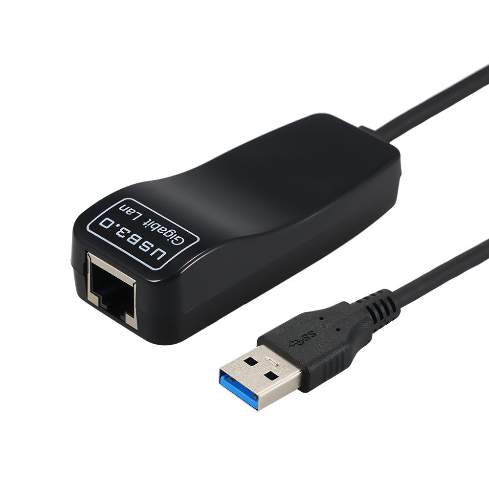 USB to Ethernet Adapter USB 3.0 to Gigabit Ethernet Network Converter for 10/100/1000 Gigabit Ethernet for Mac Windows pc Laptop