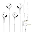 2 Pack Wired iPhone Earbuds In-Ear Headphones with 3.5mm Jack, Earphones with Microphone & Remote Control ,【Clear Calls】【HiFi Stereo】,Nosie Reduction…
