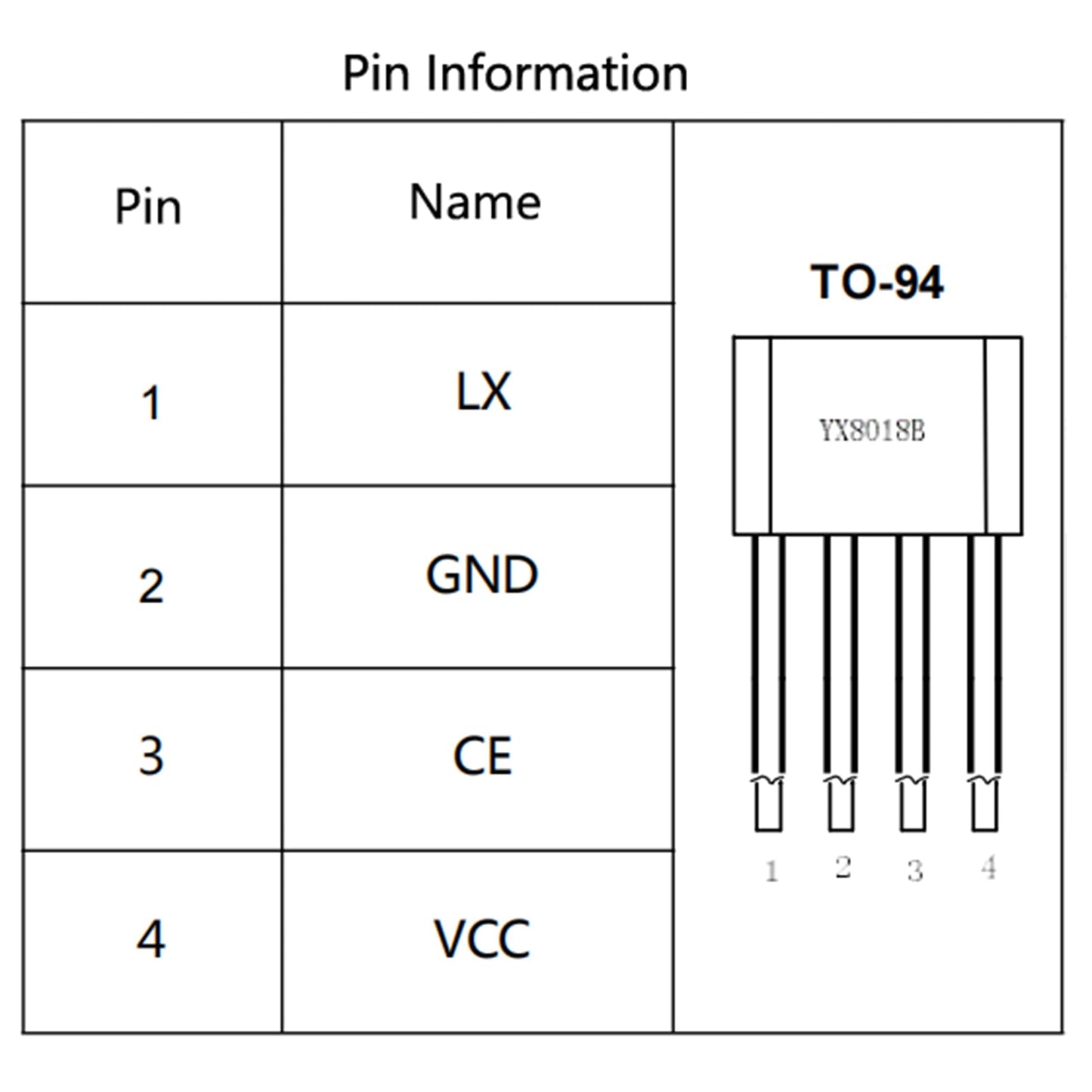 Auto-plaza 50PCS YX8018 1.2V 30mA Solar Lawn Light Control Chip LED Driver Solar Garden Light Transistor TO-94 Electronic Component