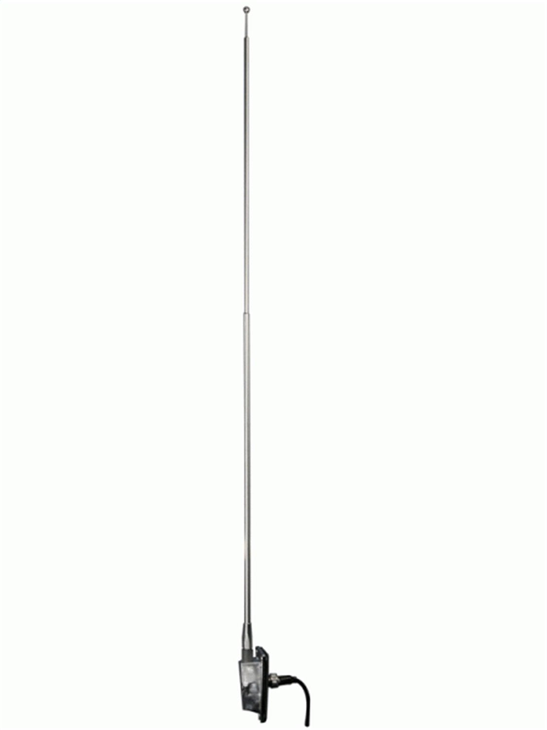 Metra 44-US502 Side Mount Replacement Antenna with Triangle Shape Base for Jeep CJ-7 1979-86/Wrangler 1985-96