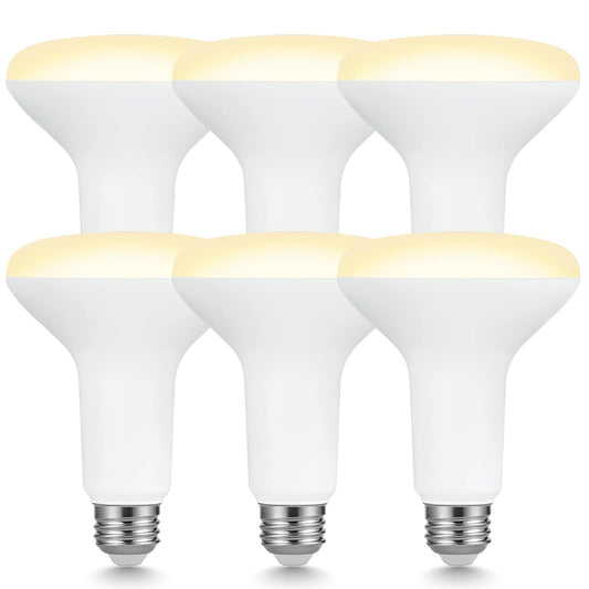 Sigalux BR30 LED Flood Light Bulbs, 7.5W Equivalent 65W, 650LM, Dimmable, 2700K Soft White, CRI 80, 110° Beam Angle, E26 Base, Energy-Efficient Indoor