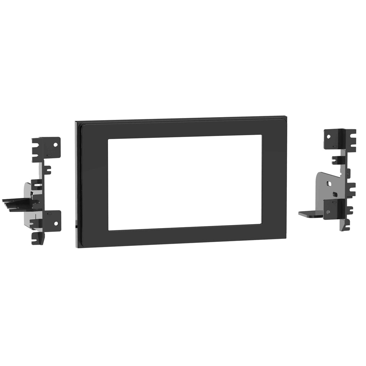Metra 107-TO1HG ISO DDIN Radio Provision for L Shaped Chassis - Toyota RAV4 2019-Up