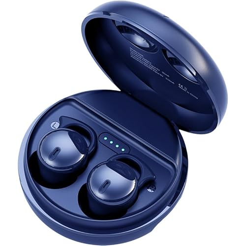 Invisible Sleep Headphones,Sleep Earbuds for Side Sleepers,Small Comfortable Fit Noise Blocking Sleeping Ear Buds,Bluetooth 5.3 Wireless Earbuds