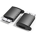 USB C to Micro B Adapter, USB 3.0 Micro B Male to USB C Female External Hard Drive Cable Adapter Compatible with Seagate, LaCie, Toshiba, Samsung…