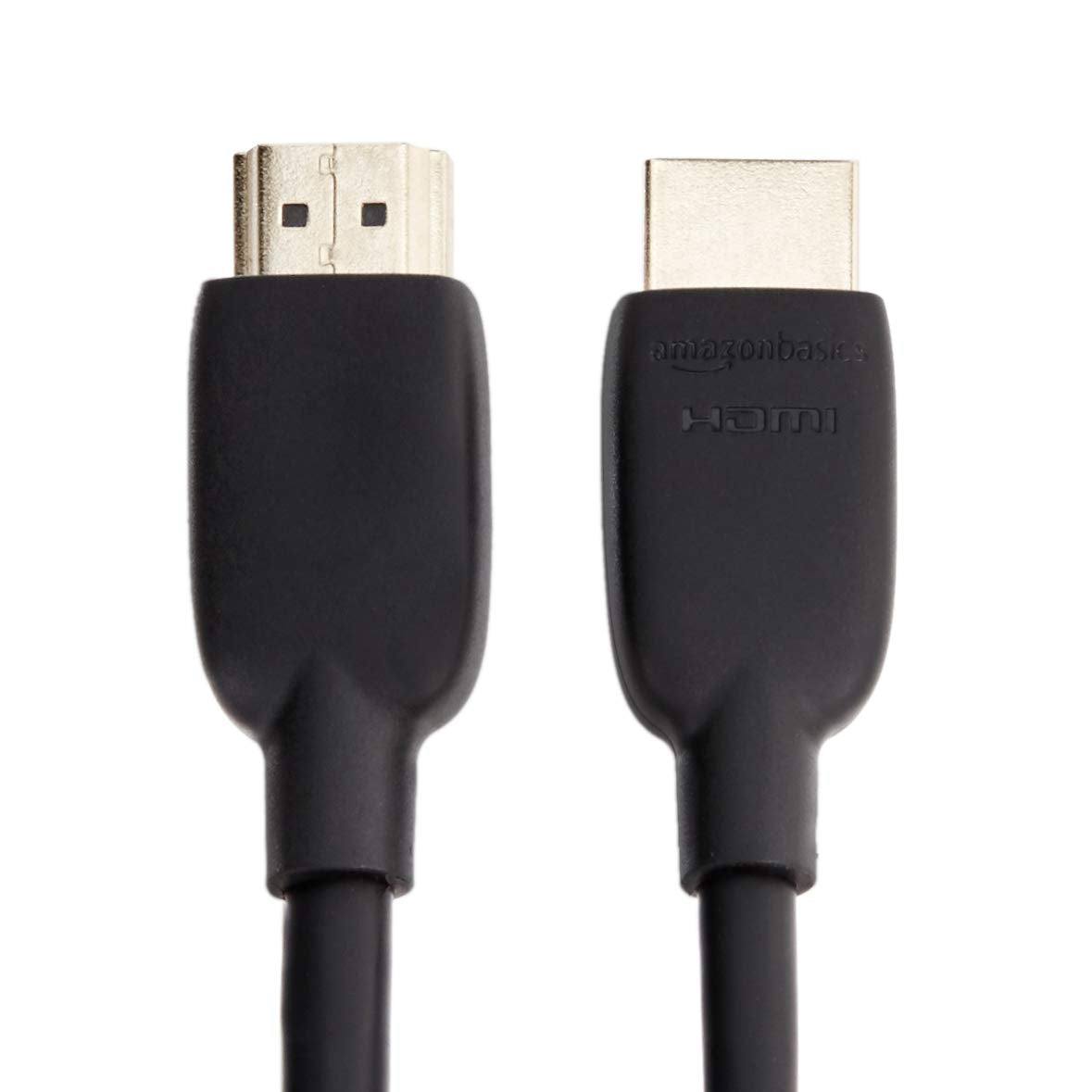 Amazon Basics HDMI Cable, 10 feet, HDMI 2.1 to HDMI Cable (48Gbps), 8K@60Hz 4K@120Hz Certified Ultra High Speed, Black, Compatible
