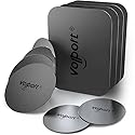 volport Metal Plate for Phone Magnet, 10 Pack MagicPlate with Adhesive Replacement for Magnetic Phone Car Mount Holder & Cradle & Stand
