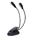 eecoo Clip On Book Light, Adjustable Reading Lamp, LED Eye Care Design for Music Practice, Home Study, Office Use