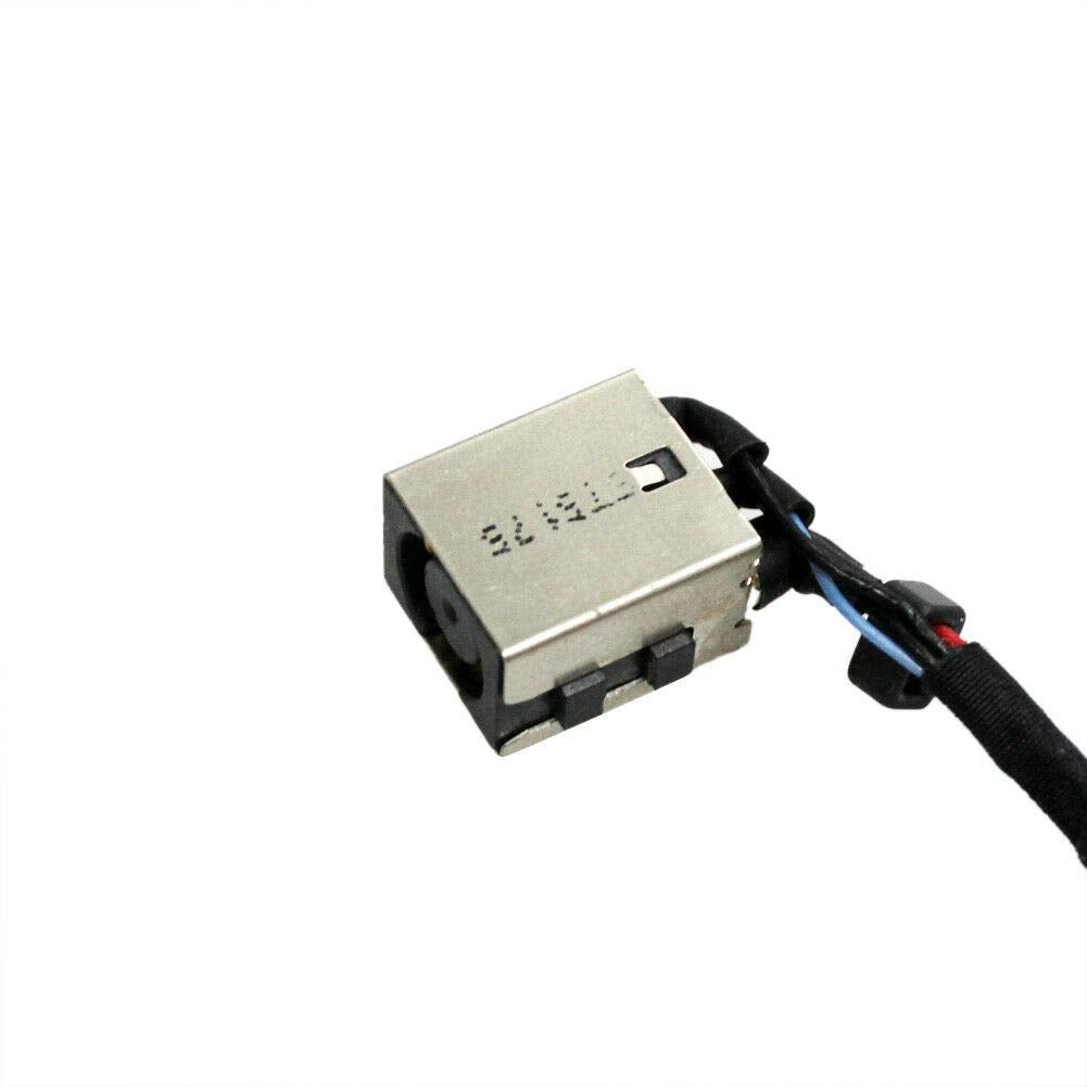 AC DC in Power Jack Charging Port Cable for Compatible with Dell Latitude E7270 E7470 Laptop P/N: VCYYW 0VCYYW DC30100X100