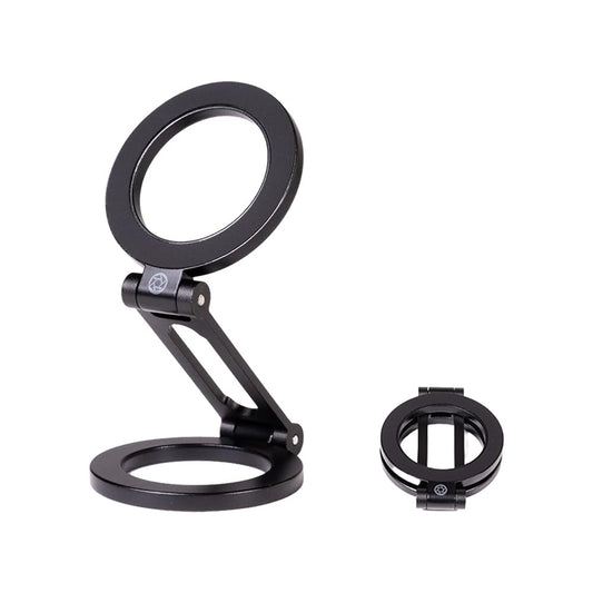 Premium Magnetic Phone Stand for MagSafe iPhone & Android, Foldable Dual-Sided Magnetic Holder with Multiple Adjustment Points, Mount for Any Magnetic