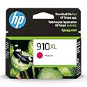 HP 910XL Magenta High-Yield Ink Cartridge | Works with OfficeJet 8010, 8020 Series, OfficeJet Pro 8020, 8030 Series | Eligible for Instant Ink |