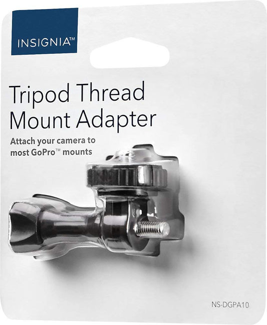 Insignia Tripod Thread Mount Adapter for Most GoPro Mounts NS-DGPA10