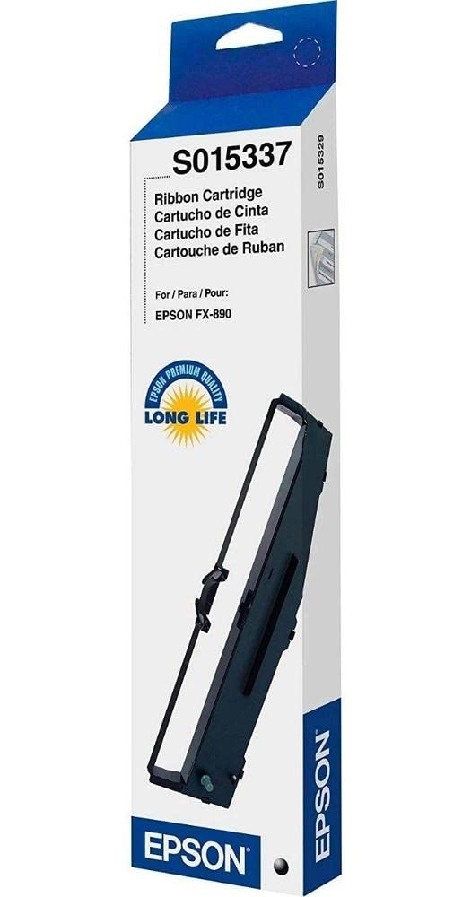Epson Black Fabric Ribbon - -Cartridge for CART-LQ-590 (S015337)