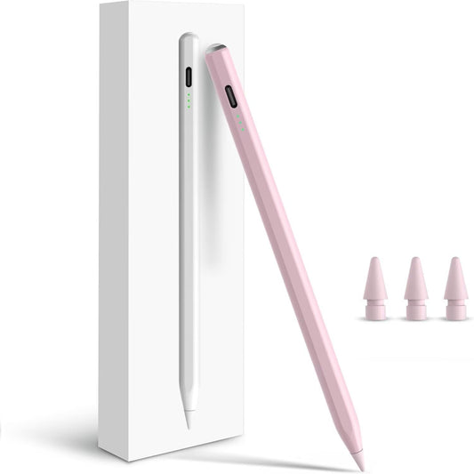 Pencil for Apple iPad A16 10th Generation, Fast Charge Stylus Pen for 2026-2018 iPad A16/11-6th Gen, Air 11/13 M4/M3/M2/5th-3rd, Pro 13/11/M4/12.9"