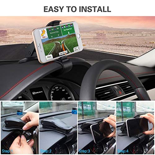 Car Mount Dash Non-Slip Holder for Moto G Power (2020), Cradle Stand Dock Dashboard Clip Compatible with Motorola Moto G Power (2020)