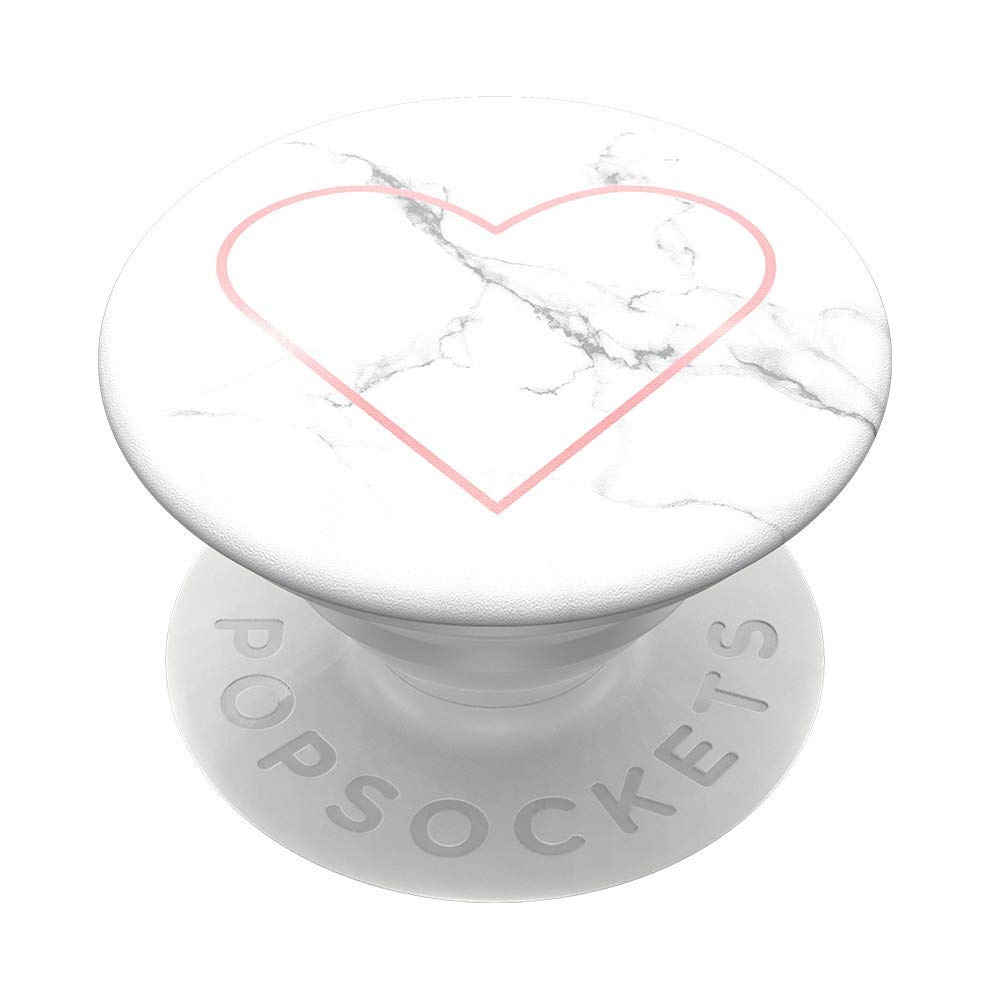 PopSockets: PopGrip Expanding Stand and Grip with a Swappable Top for Phones & Tablets - Stoney Heart