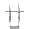 NEEWER Stainless Steel Lens Spanner Wrench, Professional Curved Double Sided Pointy/Flat Tips Lens Removal Tool with Four Screws, Lens Repairing