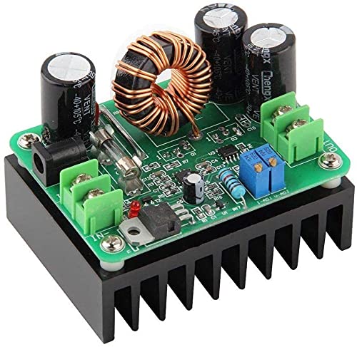 600W High Power DC Boost Converter - 12-60V to 12-80V Boost Module Board Step-up Transformer