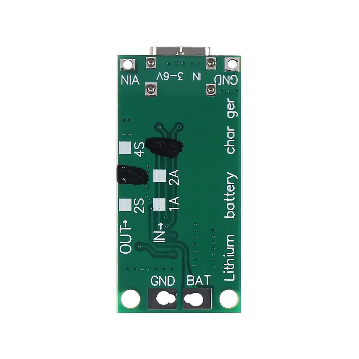 ATNSINC 2PCS Multi-Cell 2S 3S 4S Type-C USB Boost Converter to 8.4V 12.6V 16.8V Step-Up Power Module LiPo Polymer Li-Ion Charger Protection Board (3S…