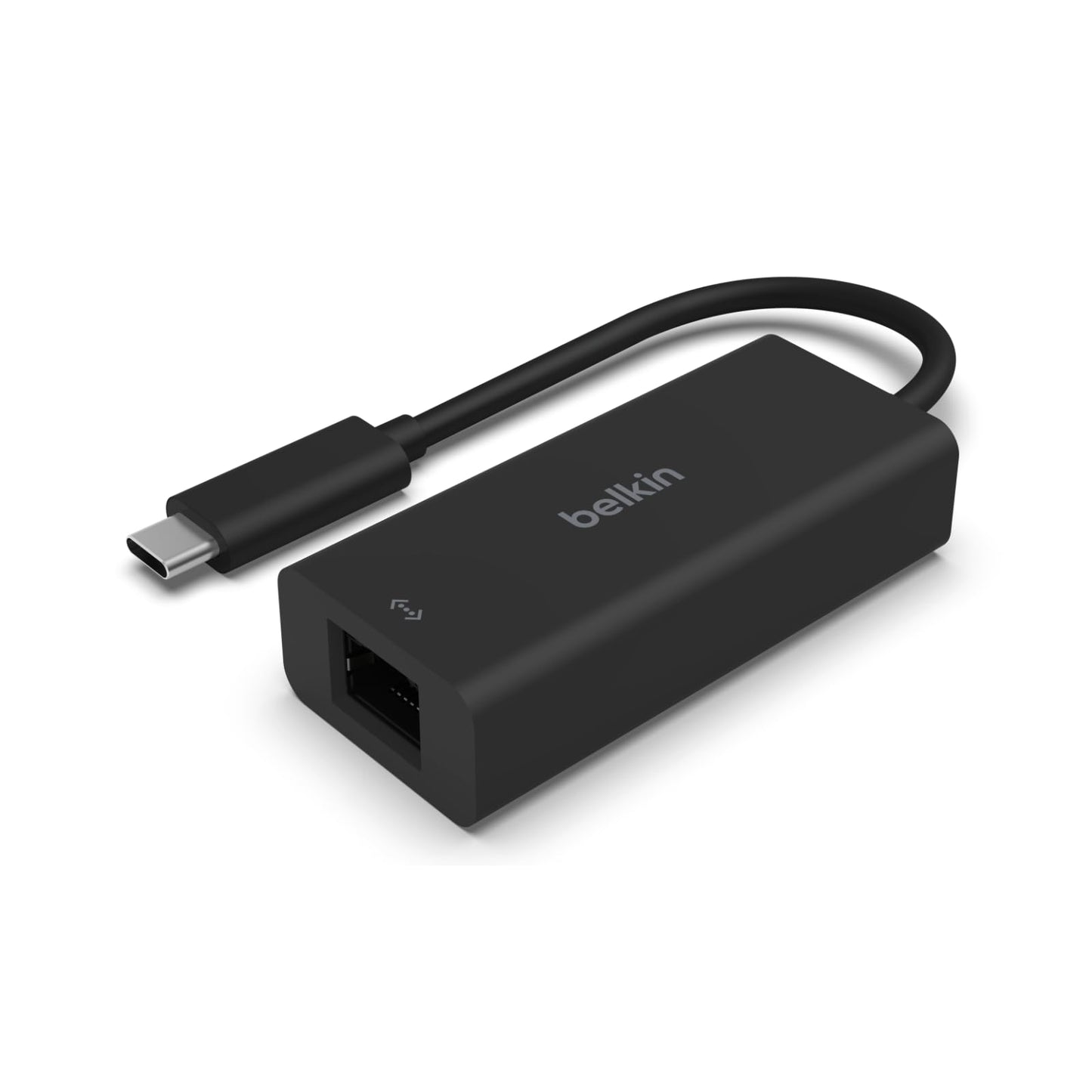 Belkin USB Type C to 2.5 Gb Ethernet Adapter, USB-IF Certified Thunderbolt 3 & 4 / USB-C to LAN Network Adapter Compatible with MacBook Pro/Air, iPad