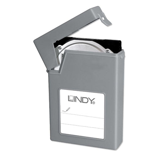 LINDY 3.5-Inch HDD Storage Case, Gray (40682)