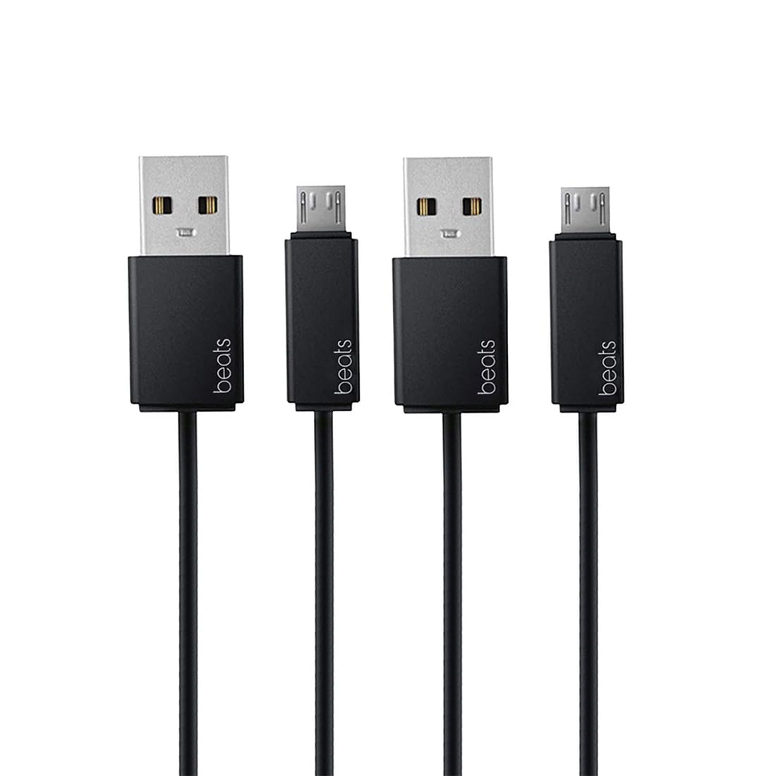 icevein Replacement USB Charging Charger Cable [2 Pack] Compatible with for Beats by Dr Dre Studio Solo Powerbeats 2 3 Wireless Headphone Pill+ 2.0